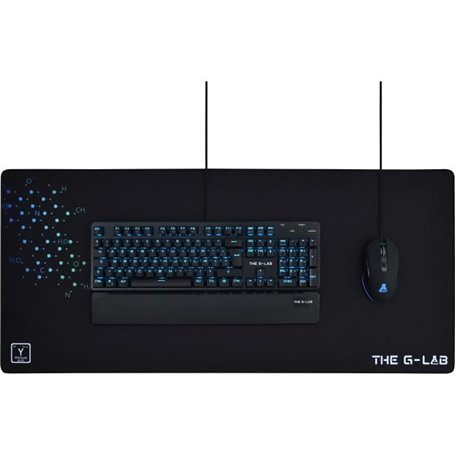 THE G-LAB PAD YTTRIUM Tapis de souris Gaming XXL 900x400x4mm avec gomm