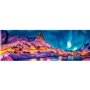 Clementoni -Panorama 1000 pieces - Colorful Night over Lofoten Islands