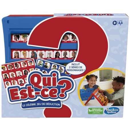 Qui est-ce ? classique. jeu de plateau pour enfants a partir de 6 ans.