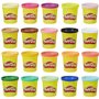 PLAY-DOH - 20 Pots - Pâte a modeler - Super couleurs - 84 g chacun