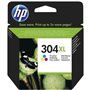 HP 304XL Cartouche d'encre trois couleurs authentique (N9K07AE) pour H