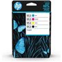 HP 953 Pack de 4 cartouches d'encre noire. cyan. jaune et magenta auth