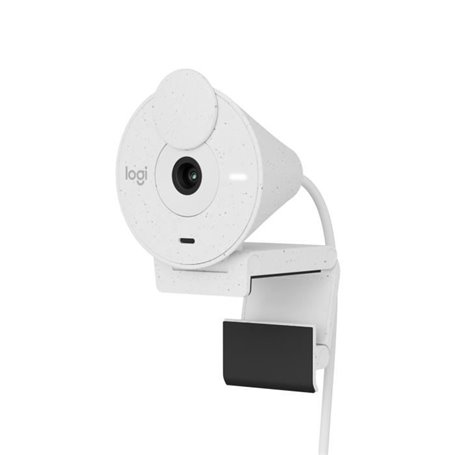 Logitech Brio 300 Webcam Full HD avec confidentialité. micro a réducti