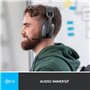 Logitech - Casque d'écoute léger sans fil avec Micro anti-bruit de fon