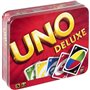 Mattel Games - Uno Deluxe - Jeu de Cartes Famille  - 2 a 10 joueurs -