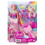 BARBIE - BARBIE TRESSES MAGIQUES        - poupée - 3 ans et +