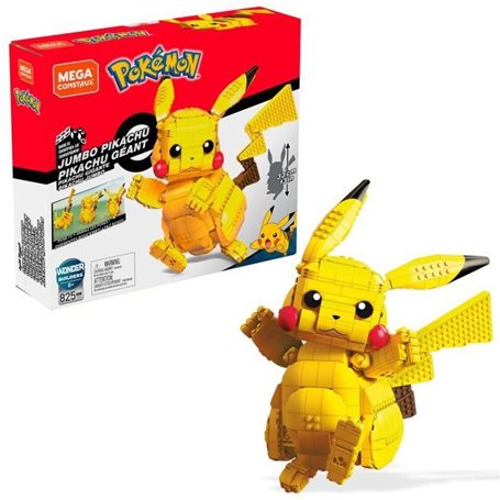 Mega Construx - Pokémon - Pikachu Géant - jouet de construction - 8 an