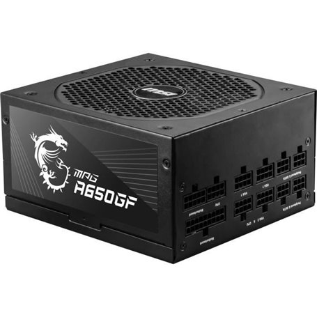 MSI Alimentation PC MPG A650GF - 650W 80+ Gold Modulaire
