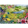 Puzzle en bois - Rectangulaire - 500 pcs - Jardin de la nature - Adult