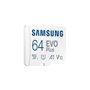 Carte Mémoire SAMSUNG 64Go MicroSD EVO PLUS