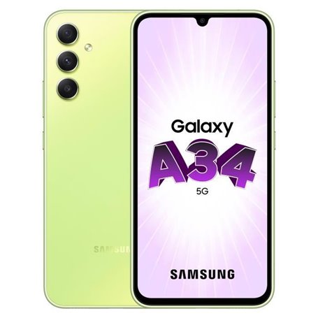 SAMSUNG Galaxy A34 5G Lime 128 Go