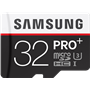 Carte mémoire Samsung micro SD Pro + 32 Go avec adaptateur SD