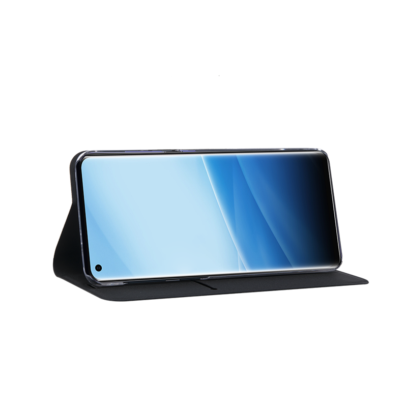 Coque semi-rigide Ines de la Fressange bleue marine à pois pour iPhone