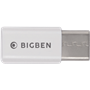 Adaptateur Micro USB vers USB C Blanc Bigben