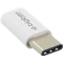 Adaptateur Micro USB vers USB C Blanc Bigben