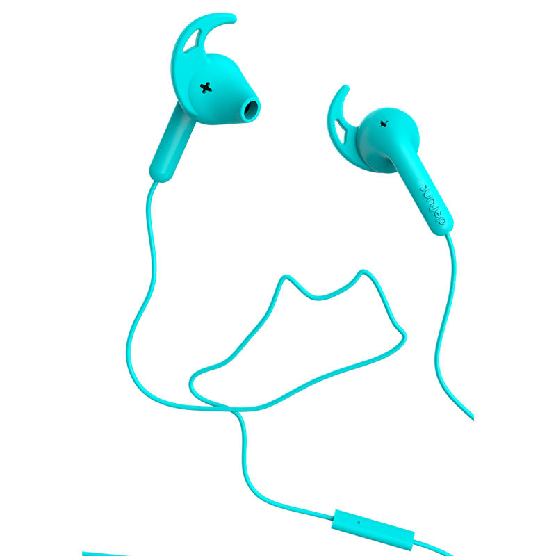 Image secondaire de Kit piéton filaire Defunc Go Sport bleu