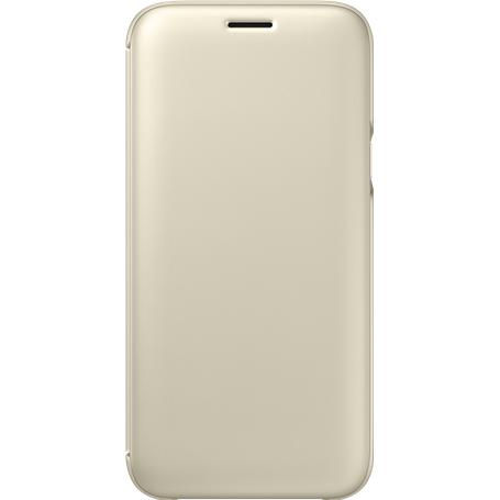 Etui à rabat Samsung EF-WJ530CF doré pour Galaxy J5 J530 2017