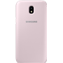 Etui à rabat Samsung EF-WJ530CP rose clair pour Galaxy J5 J530 2017