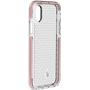 Coque Renforcée iPhone X/XS LIFE Contour Rose - Garantie à vie Force C