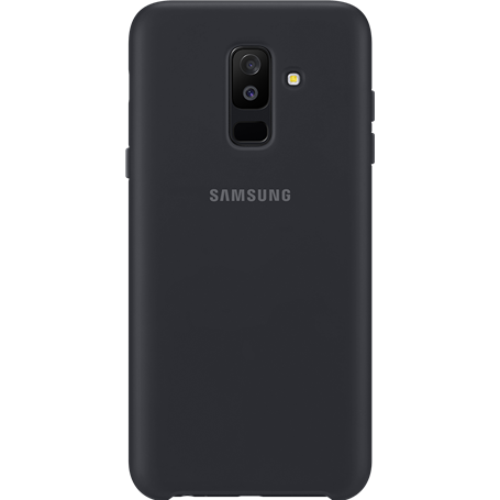 Coque rigide Samsung EF-PA605CB noire pour Galaxy A6+ A605 2018