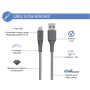 Câble Ultra-renforcé USB A/micro USB 2m 2.1A Gris - Garanti à vie Forc