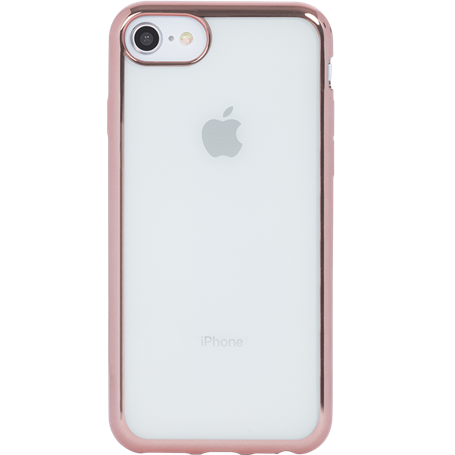 Coque Contour métal Contour Or Rose pour iPhone 6/7/8/SE20 Bigben