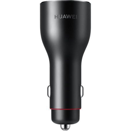 Chargeur de voiture "Super Charge" CP37 Huawei noir avec câble USB/USB