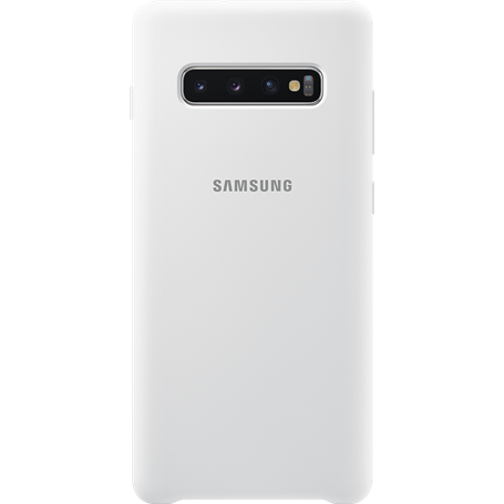 Coque semi-rigide blanche Samsung EF-PG975TW pour Galaxy S10+ G975