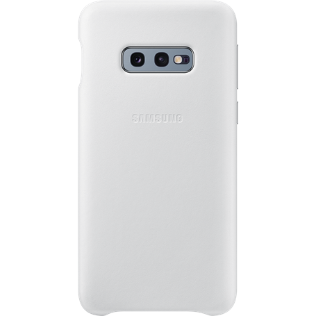 Coque rigide en cuir blanc Samsung EF-VG970LW pour Galaxy S10e G970