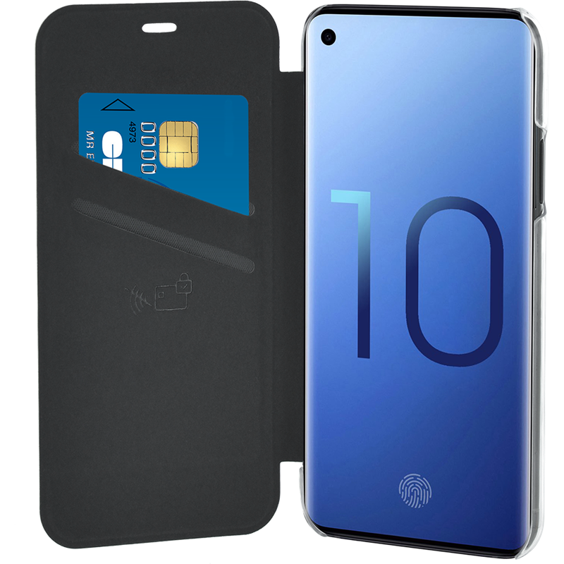 Image secondaire de Etui Folio Samsung G S10 Noir Bigben