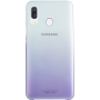Coque rigide violette et transparente Evolution Samsung pour Galaxy A4