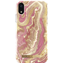 Coque Fashion Golden Blush Marble pour iPhone XR Ideal Of Sweden