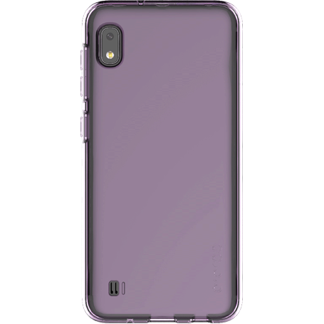 Coque semi-rigide transparente rose Designed for Samsung pour Galaxy A