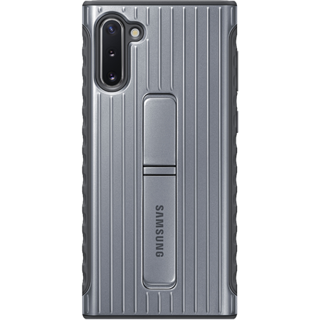 Coque rigide renforcée Samsung grise pour Galaxy Note10 N970