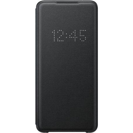 Folio LED View Cover Noir pour Samsung G S20 Ultra Samsung