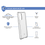 Coque Renforcée Samsung G S20 AIR Transparente - Garantie à vie Force 