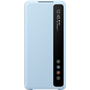 Folio Clear View Cover Bleu pour Samsung G S20+ Samsung