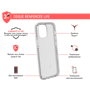 Coque Renforcée iPhone 12 mini LIFE Transparente - Garantie à vie Forc