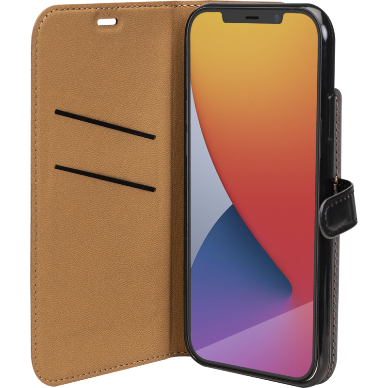 Image secondaire de Etui Folio Wallet iPhone 12 Pro Max Noir - Fermeture avec languette ai