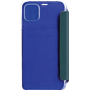 Folio en Cuir Premium dos Crystal Vert pour iPhone 11 Beetlecase