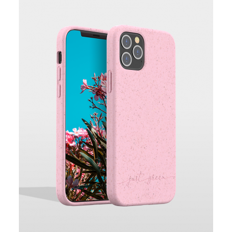Coque Apple iPhone 12 / 12 Pro Natura Baby Pink - Eco-conçue Just Gree