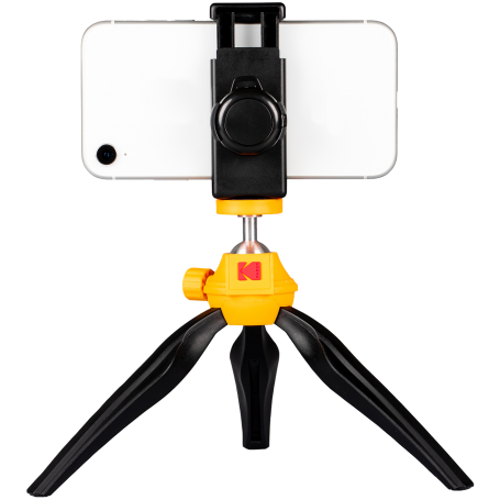 Trépied photo et vidéo Noir et jaune Kodak