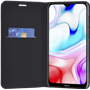 Etui Folio Xiaomi Redmi 9A Noir - Porte-carte intégré Bigben