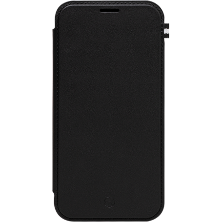 Folio en Cuir Elysée Noir pour iPhone 12 / 12 Pro Artefakt