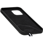 Coque iPhone 12 Pro Max Louvre en Cuir matelassé Noire Artefakt