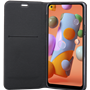 Etui Folio Samsung G A12 Noir - Porte-carte intégré Bigben