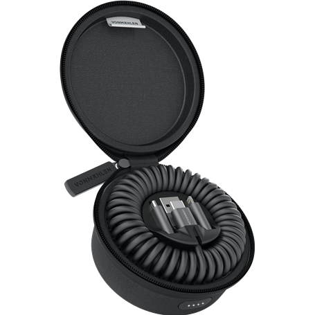 Powerbank 4000 mAh + Câble tout en un Allroundo Power 1,2 m Noir Allro