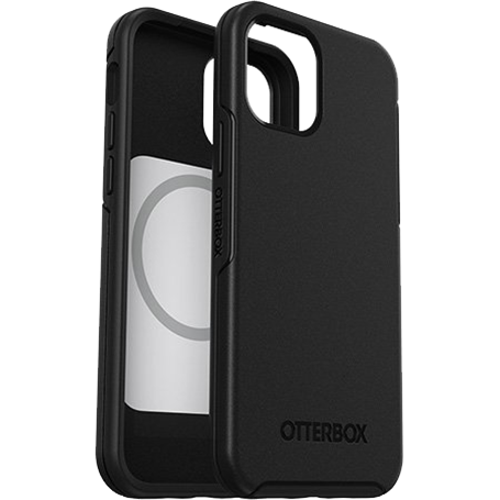 Coque Renforcée Symmetry Series+ Noire pour iPhone 12 / 12 Pro Otterbo