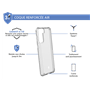 Coque Renforcée Samsung G S21+ 5G AIR Transparente - Garantie à vie Fo