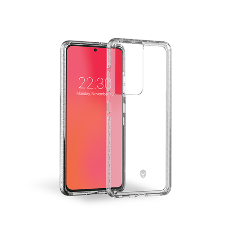 Coque Renforcée Samsung G S21 Ultra 5G LIFE Transparente - Garantie à 